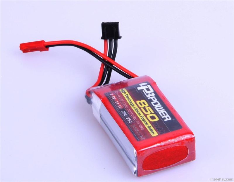 lithium-ion battery 11.1V 850mAh