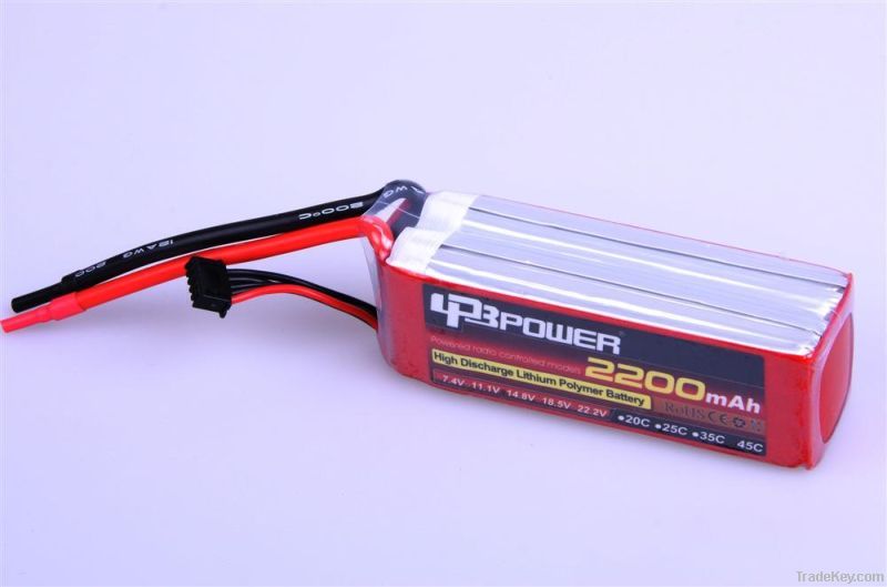 lithium-ion battery 7.4V 1500mAh