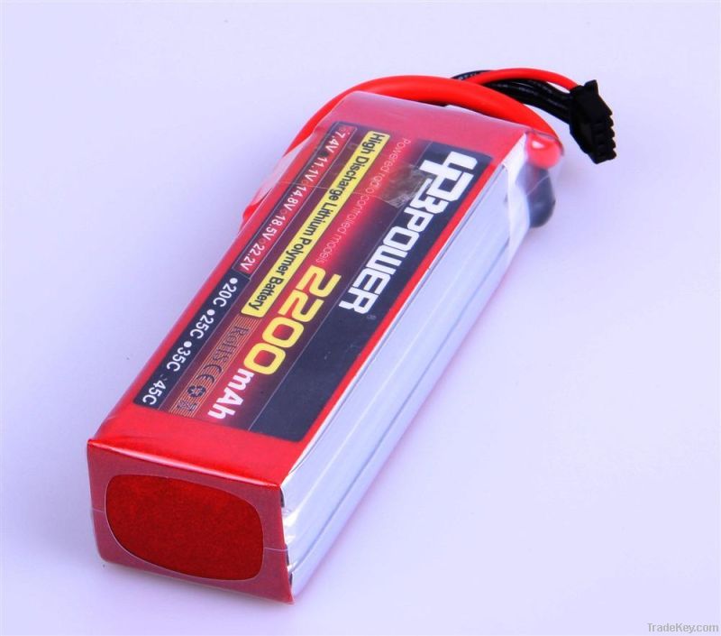 lithium-ion battery 7.4V 2200mAh