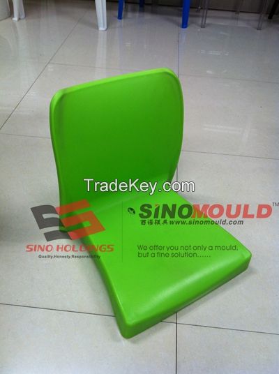 High quality armless plastic chair mould