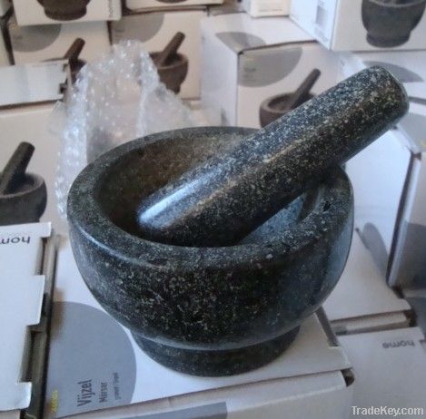 Granite Mortar and Pestle