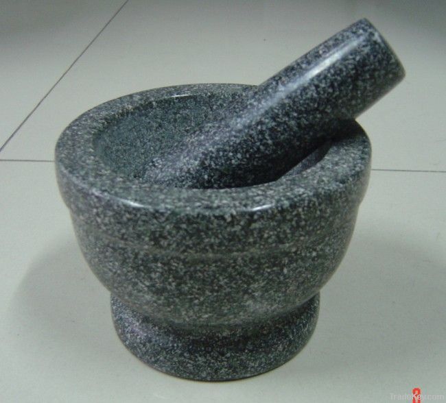 Granite Mortar and Pestle