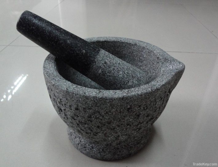 Granite Mortar and Pestle