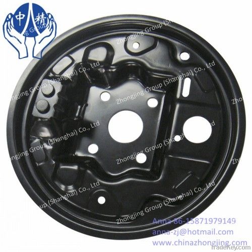 Drum Brake Backing Plate For GM auto precision stamping part
