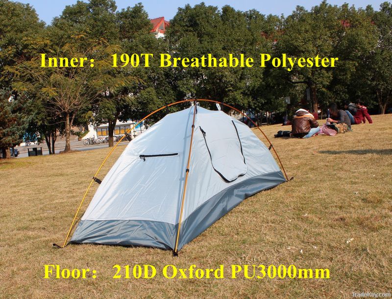New winter tent 1 person double wall waterproof tent