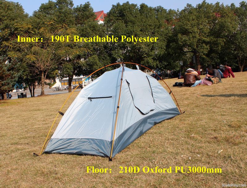 New winter tent 1 person double wall waterproof tent