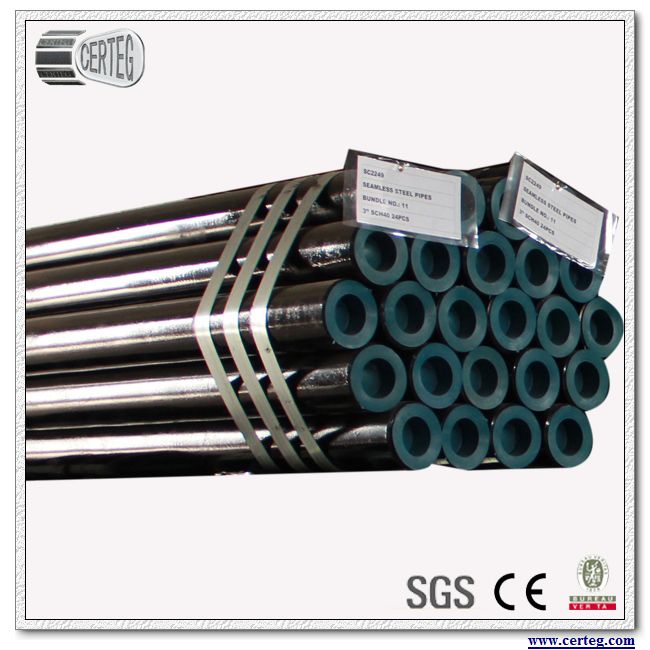 API 5L GrB/ A106 GrB Seamless Steel Pipe for Low and Medium Pressure Boiler