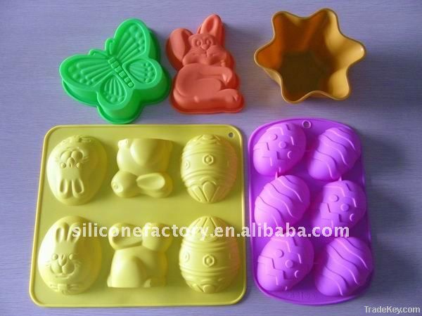 Easter silicone cake moulds