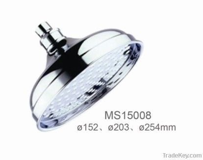 Plastic faceplate showerhead with retail package