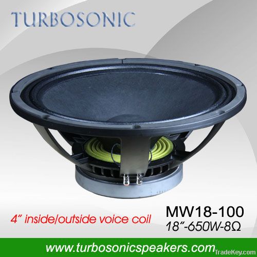 18&quot; Pro Subwoofer/ PA System/ PA Loudspeaker/ Pro Audio/ stage speaker