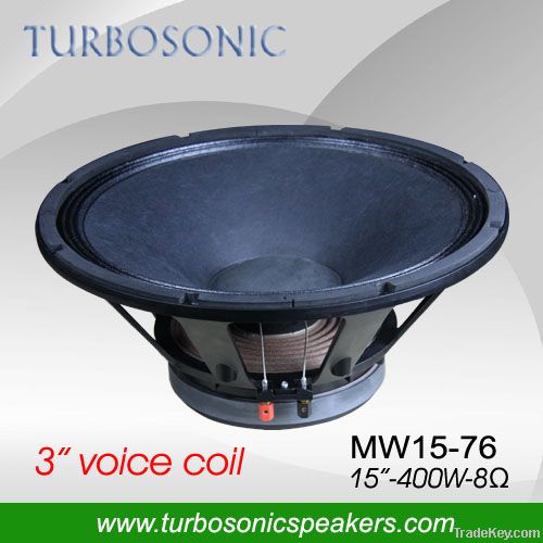 15" Woofer PA Loudspeaker Indoor/Outdoor speaker system