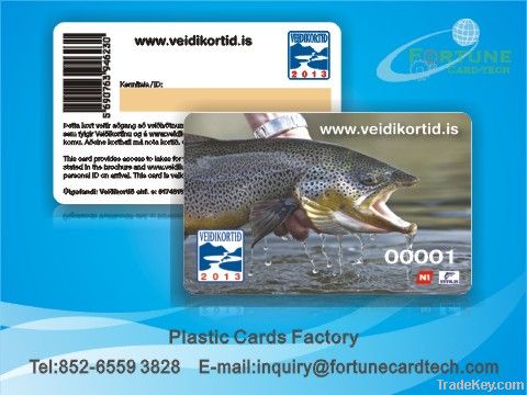 Plastic ID card