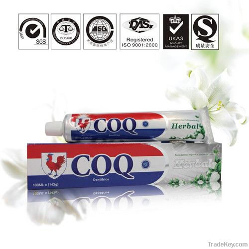 2012 the latest mint herbal toothpaste 100ml