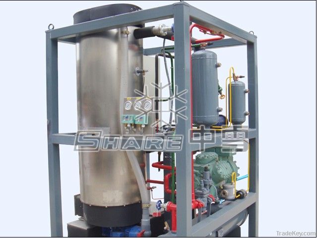 5tons daily capacity CE approved ice tube machine, Bitzer compressor