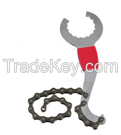 Bike Wrench Sprocket Pedal Spanner Chain Bottom Bracket Freewheel Repair Tool