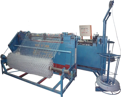 F-automatic Chain link fence mesh machine