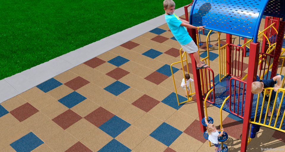 rubber flooring for play areas