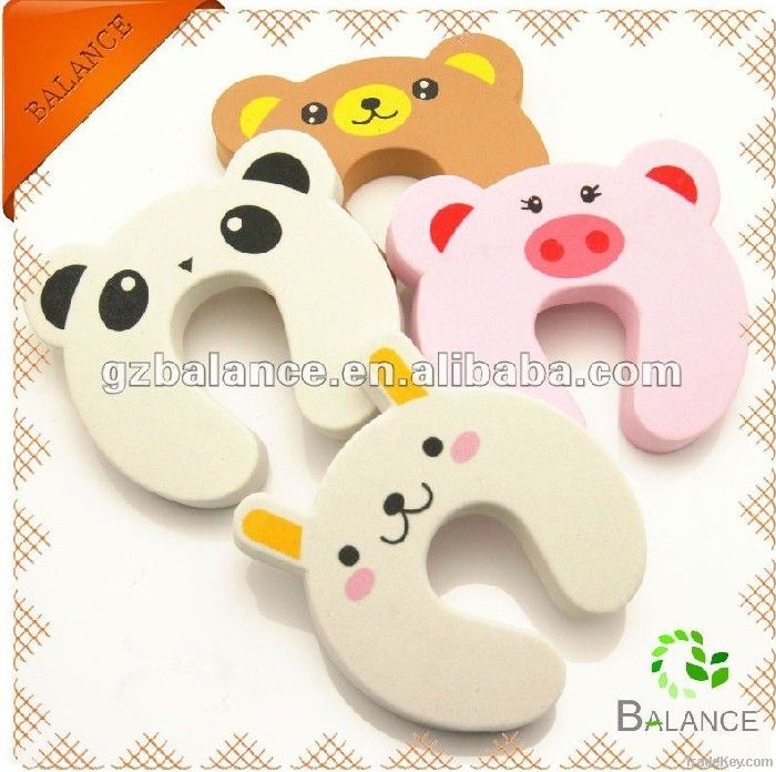 Cute design door stopper with soft EVA foam