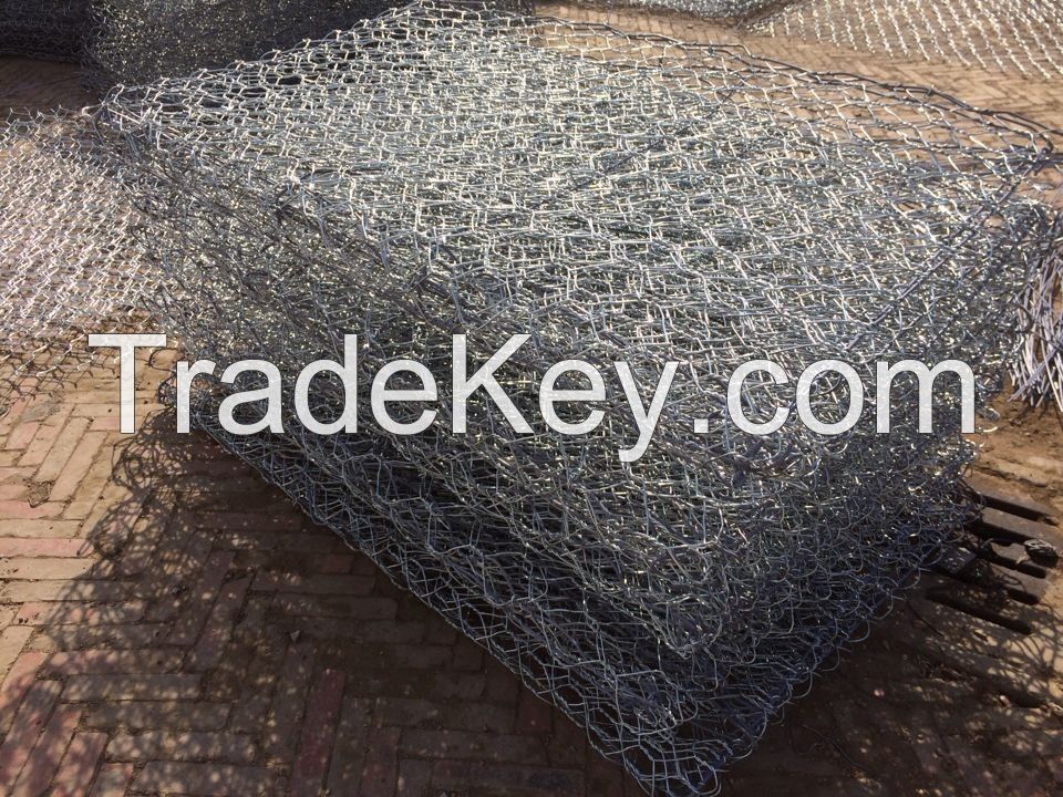 Galvanised Gabion baskets, 80*100, 60*80, wire diameter 2.7mm