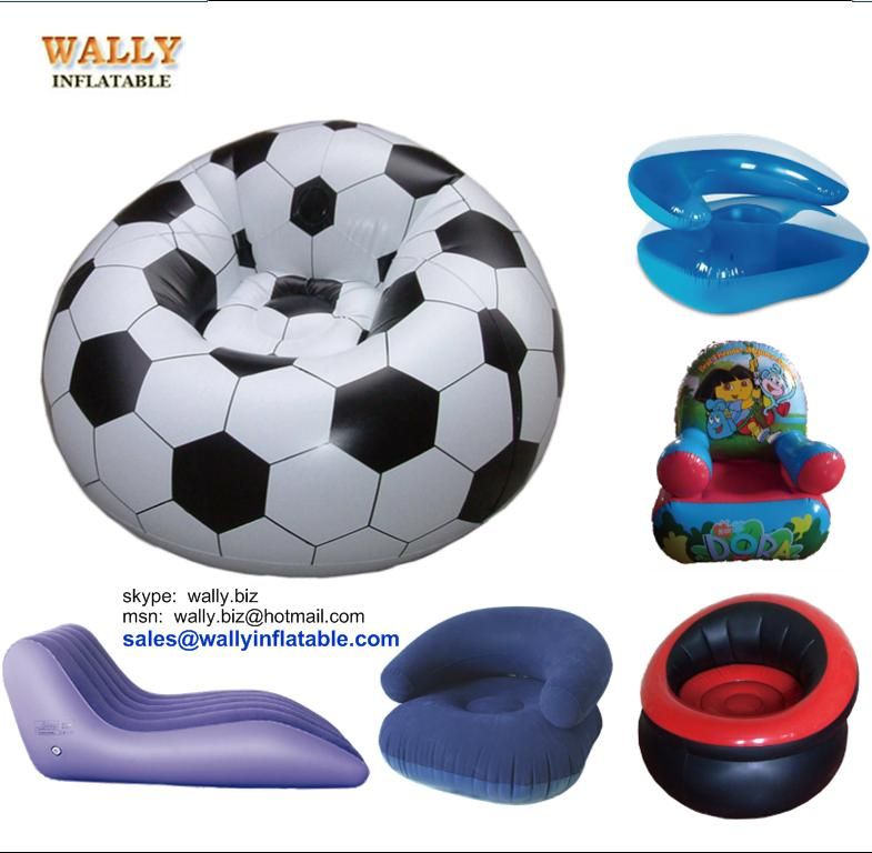 inflatable sofa, inflatable football sofa, inflatable basketball sofa