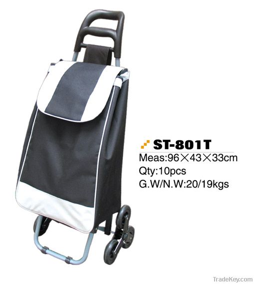Outdoor flodable shopping carts bag on wheels