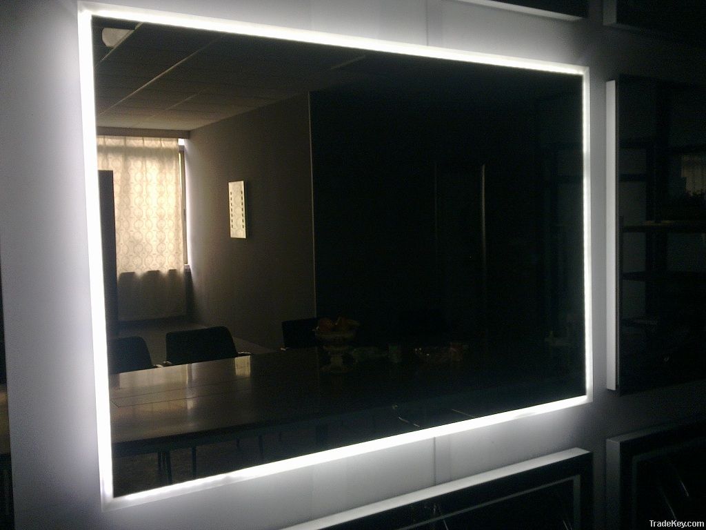 LED anti-fog bathroom mirror