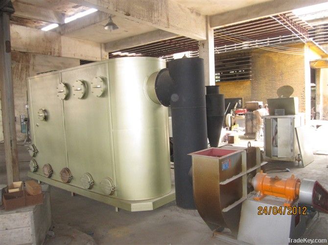 Biomass air heater
