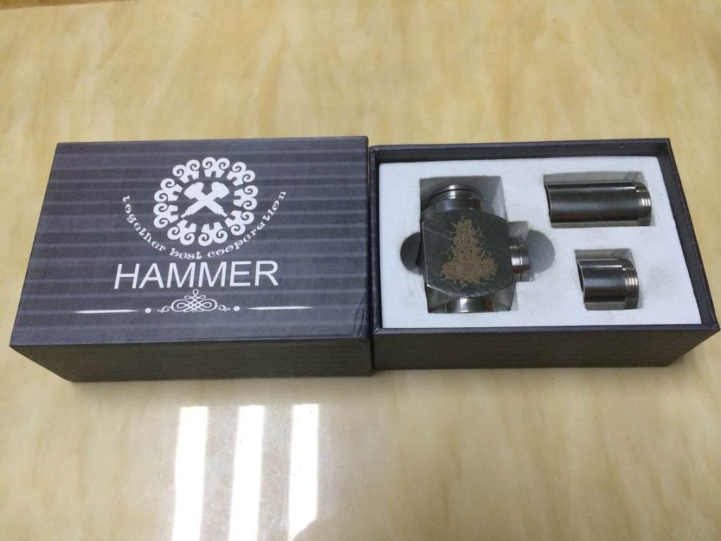 New arrival most popular hammer clone mechanical mod HAMMER mod