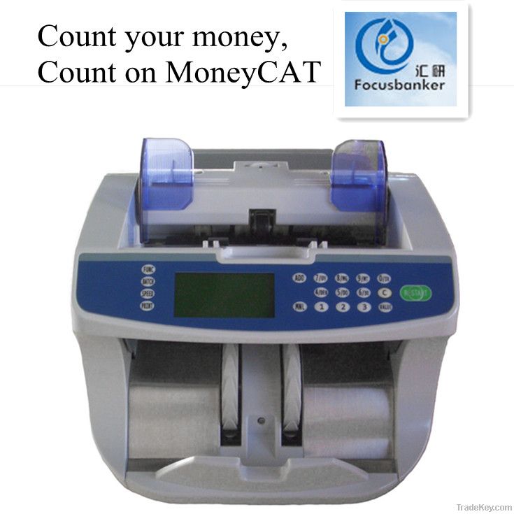 MoneyCAT520UV CAD Polymer&amp;Paper Notes Currency Counter/ Note Counter