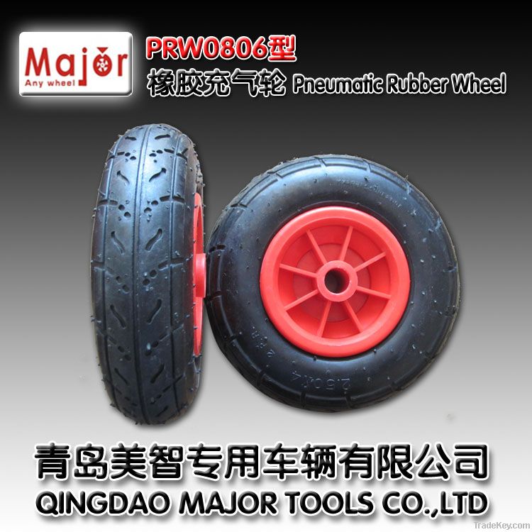 high quality pneumatic rubber wheel