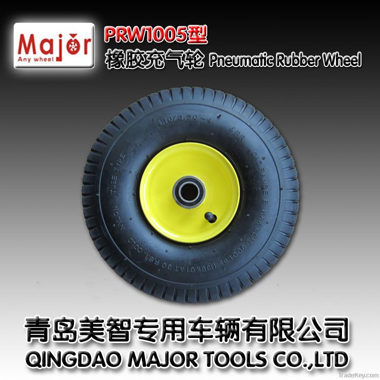 high quality pneumatic rubber wheel