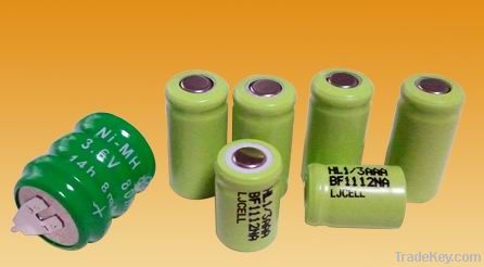 3.6v 40mAH Ni-MH rechargeable battery pack