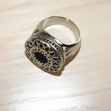 Exquisite 316L stainless steel finger ring