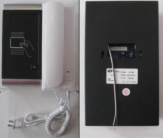 M6 series access control card reader, with intercom and LCD display
