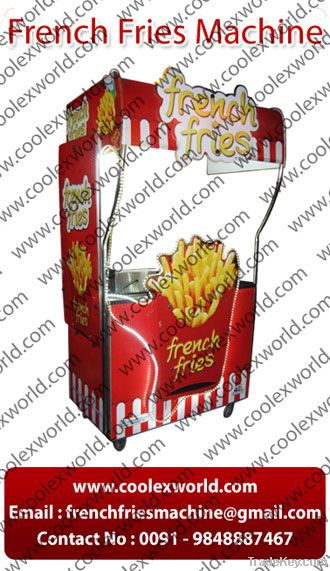 French fries chips counter