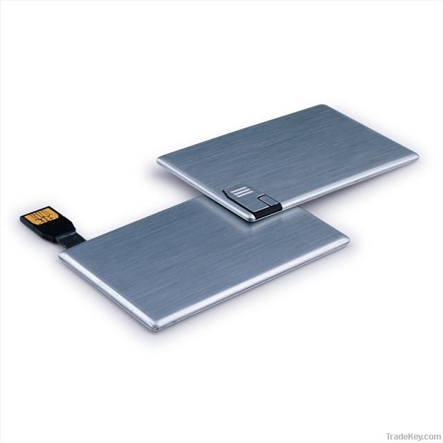 Credit Card Shaped USB Flash Memory Stick (S-U-A007)