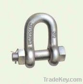 Screw Pin Anchor and Chain Shackle U.S. type , drop forged