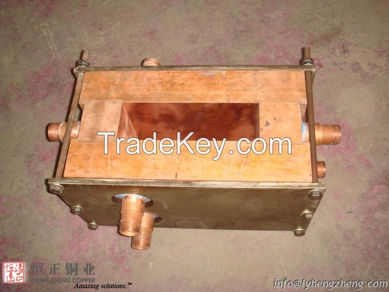 Copper crystallizer,copper mould for copper Ti Ni Iroin etc smelting and sapphire