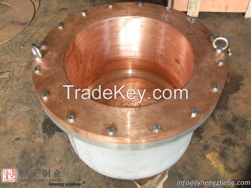 Copper crystallizer,copper mould for copper Ti Ni Iroin etc smelting and sapphire