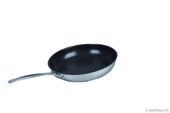 non stick Stainless Steel skillet/frying pan