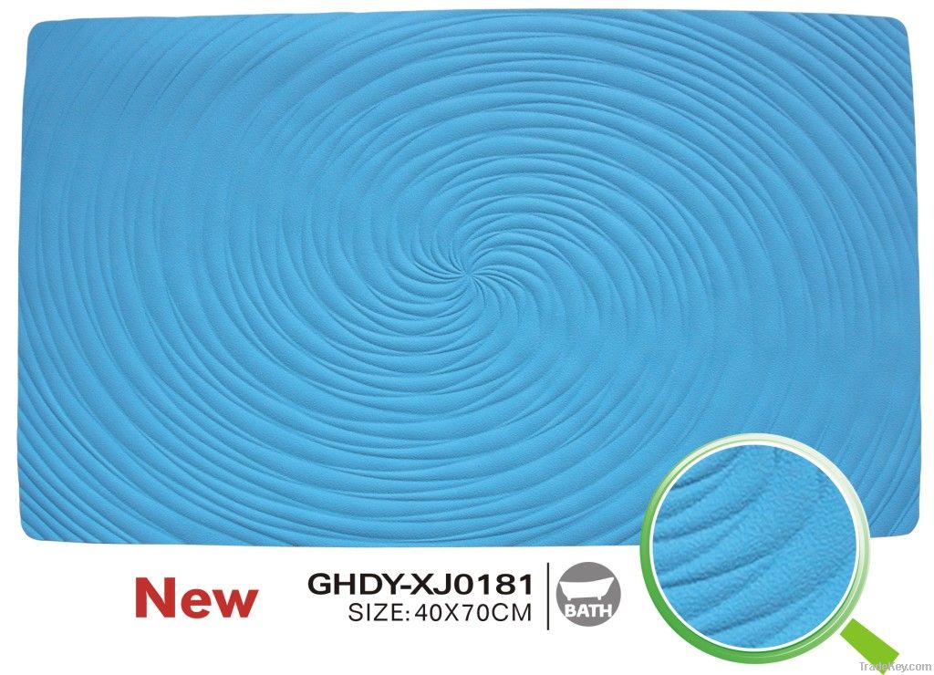 Rubber bath mat