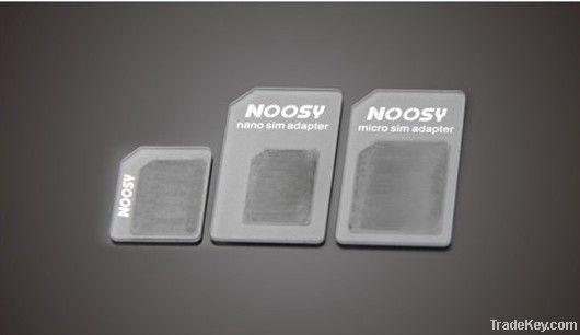 Noosy 3in1 Nano sim 4FF card adapter for iPhone