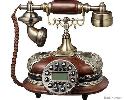 antique wood grain telephone for home applianceâ€œplain sailingâ€