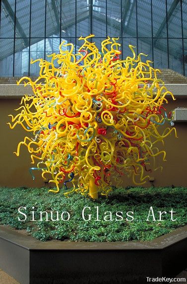 Luxury Exterior & Interior Ornament of Blown Glass Tree Sculpture