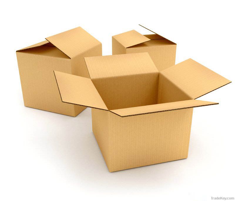 Recyclable cardboard box for shipping