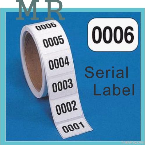 Minrui Destructible barcode label, barcode label