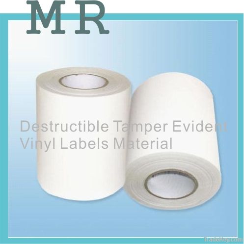 Blank self adhesive paper in packing and printing barcode labels