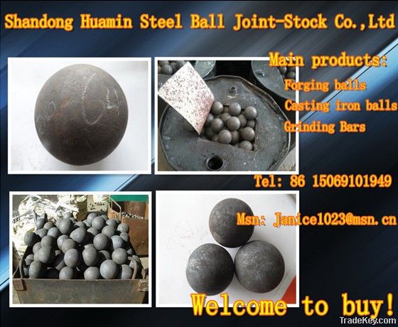 Famous brand grinding ball        forging balls&casting balls
