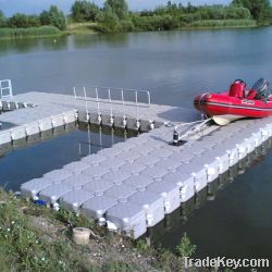 blowing mould for floating pontoon