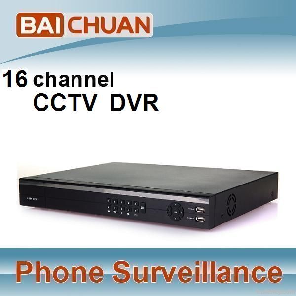 16ch Full D1 H.264 CCTV Standalone Network Realtime DVR Recorder